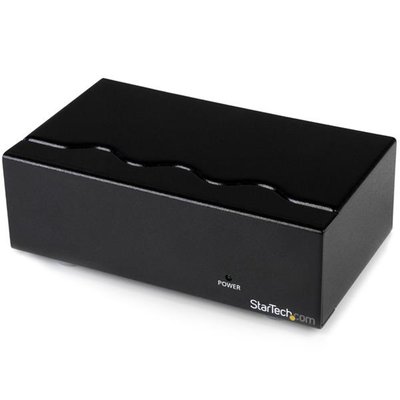 Sensta Tech StarTech 400MHz 2 Port High Resolution VGA Video Splitter with Audio, Gray