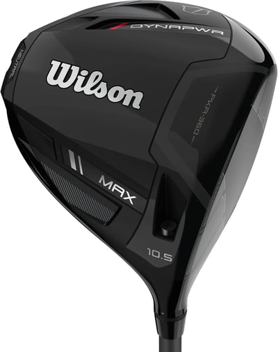 Wilson DYNAPWR Max Driver - LEFT - LINQ RED 5F2 A - 10.5 - Golf Clubs
