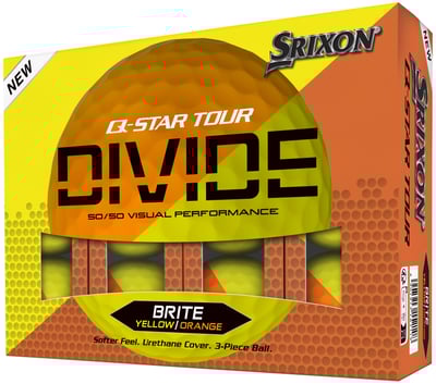 Srixon Q-Star Tour Divide 2 1 Dozen Golf Balls New