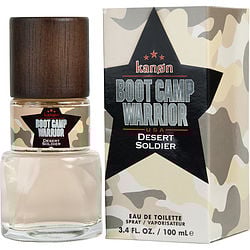 Kanon Boot Camp Warrior Desert Soldier by Scannon EDT SPRAY 3.4 OZ for MEN