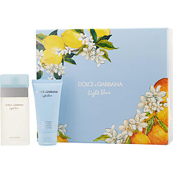 Dolce & Gabbana Light Blue Gift Set: EDT Spray & Body Cream 1.7 oz
