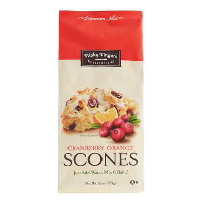 Sticky Fingers Cranberry Orange Scone Mix by World Market
